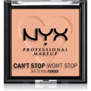 NYX Professional Makeup Can't Stop Won't Stop Mattifying Powder Mattifying Powder Shade 13 Bright Peach 6 g
