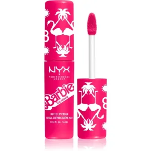 NYX Professional Makeup Barbie Smooth Whip Matte Lip Cream liquid matt lipstick shade 01 Dreamhouse Pink 4 ml