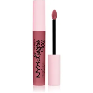 NYX Professional Makeup Lip Lingerie XXL matt liquid lipstick shade 04 - Flaunt It 4 ml