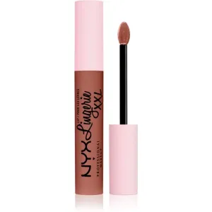 NYX Professional Makeup Lip Lingerie XXL matt liquid lipstick shade 25 - Candela Babe 4 ml