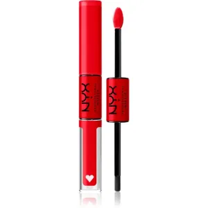 NYX Professional Makeup Shine Loud High Shine Lip Color liquid lipstick with high gloss effect shade 17 - Rebel In Red 6,5 ml