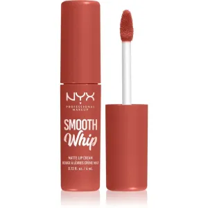 NYX Professional Makeup Smooth Whip Matte Lip Cream velvet lipstick with smoothing effect shade 04 Teddy Fluff 4 ml
