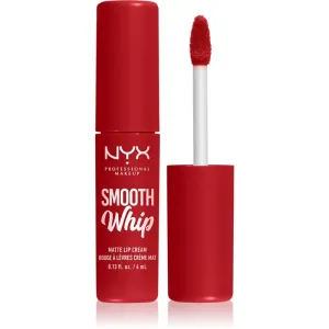 NYX Professional Makeup Smooth Whip Matte Lip Cream velvet lipstick with smoothing effect shade 14 Velvet Robe 4 ml