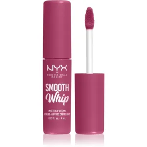 NYX Professional Makeup Smooth Whip Matte Lip Cream velvet lipstick with smoothing effect shade 18 Onesie Funsie 4 ml