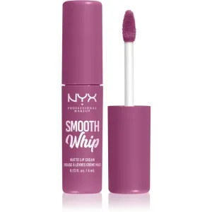 NYX Professional Makeup Smooth Whip Matte Lip Cream velvet lipstick with smoothing effect shade 19 Snuggle Sesh 4 ml