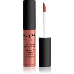 NYX Professional Makeup Soft Matte Lip Cream light liquid matt lipstick shade 19 Cannes 8 ml