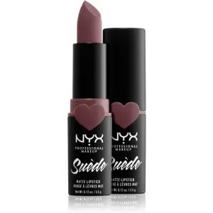 NYX Professional Makeup Suede Matte Lipstick matt lipstick shade 14 Lavender and Lace 3.5 g
