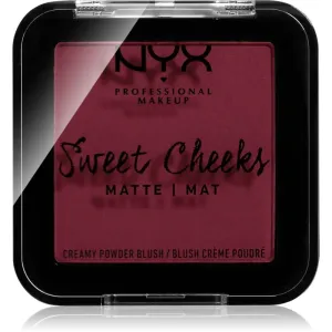 NYX Professional Makeup Sweet Cheeks Blush Matte blusher shade RED RIOT 5 g