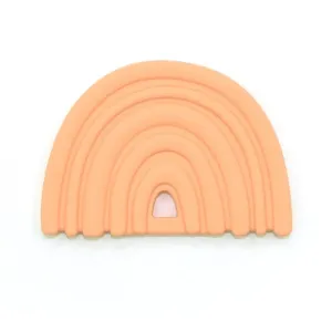 O.B Designs Rainbow Teether chew toy Peach 3m+ 1 pc