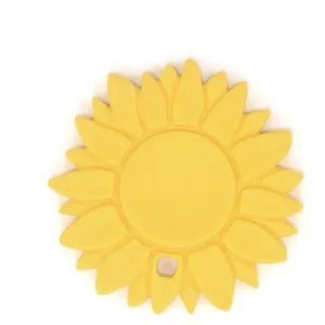 O.B Designs Sunflower Teether chew toy Lemon 3m+ 1 pc