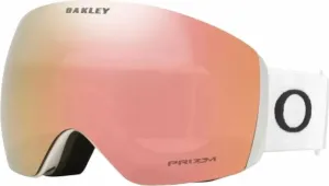 Oakley Flight Deck L 7050C200 Matte White/Prizm Rose Gold Iridium Ski Goggles