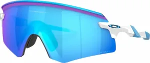 Oakley Encoder 94710536 Polished White/Prizm Sapphire Cycling Glasses