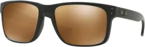 Oakley Holbrook 9102D7 Matte Black/Prizm Tungsten Polarized Lifestyle Glasses