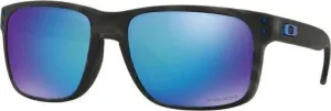 Oakley Holbrook 9102G7 Matte Black Tortoise/Prizm Sapphire Polarized Lifestyle Glasses