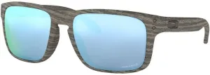 Oakley Holbrook 9102J9 Woodgrain/Prizm Deep H2O Polarized Lifestyle Glasses