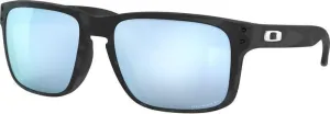 Oakley Holbrook 9102T955 Matte Black Camo/Prizm Deep Water Polarized Lifestyle Glasses
