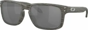 Oakley Holbrook 9102W955 Woodgrain/Prizm Black Polarized M Lifestyle Glasses