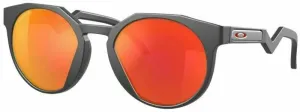 Oakley HSTN 50 94640350 Matte Carbon/Prizm Ruby S Lifestyle Glasses