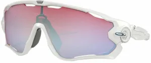 Oakley Jawbreaker 92902131 Polished White/Prizm Snow Sapphire Cycling Glasses