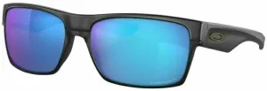 Oakley Two Face 91894660 Matte Black/Prizm Sapphire Polarized M Lifestyle Glasses