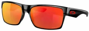 Oakley Two Face 91894760 Polished Black/Prizm Ruby M Lifestyle Glasses