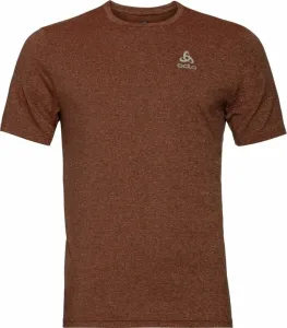 Odlo Men's Run Easy T-Shirt Exuberant Orange Melange L Running t-shirt with short sleeves