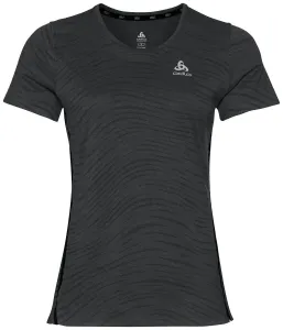 Odlo Zeroweight Engineered Chill-Tec T-Shirt Black Melange L #59505