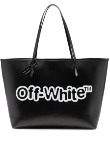 OFF-WHITE - Day Off Leather Shopping Bag #364219