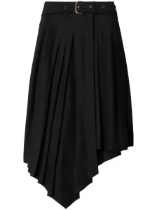 OFF-WHITE - Belted Pleated Skirt #1659247