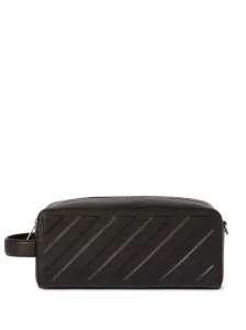 OFF-WHITE - 3d Diag Leather Clutch Bag
