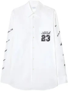 OFF-WHITE - Logo Cotton Overshirt #1811173