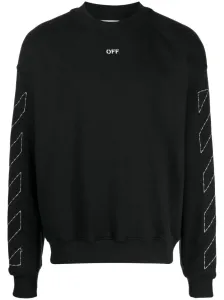 OFF-WHITE - Logo Cotton Sweatshirt