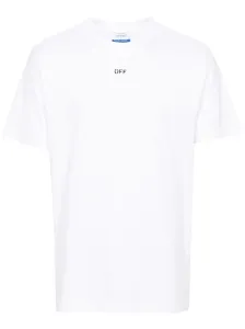 OFF-WHITE - Logo Cotton T-shirt #1811124