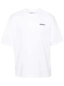 OFF-WHITE - Logo Cotton T-shirt #1824965