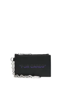 OFF-WHITE - Leather Credit Card Case #1636342