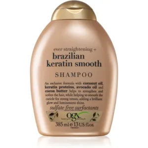 OGX Brazilian Keratin Smooth smoothing shampoo for shiny and soft hair 385 ml #266199
