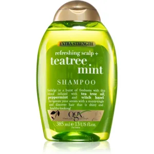 OGX Teatree Mint Extra Strenght refresh shampoo 385 ml #290563