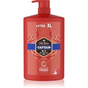 Old Spice Captain shower gel for men 1000 ml