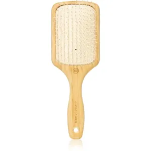 Olivia Garden Bamboo Touch flat brush for hair and scalp Nylon L 1 pc