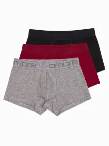 Ombre Clothing Boxers 3 Piece Grey