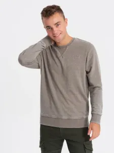 Ombre Clothing Sweatshirt Beige
