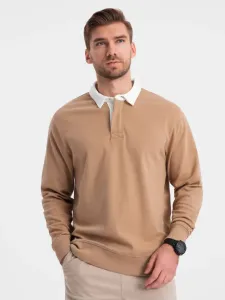 Ombre Clothing Sweatshirt Brown #1888874