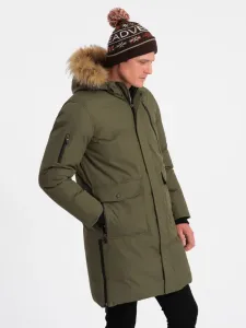 Ombre Clothing Alaskan Jacket Green