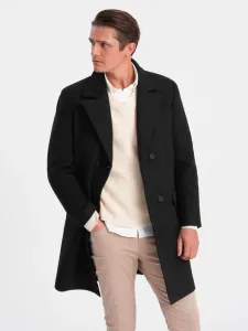 Ombre Clothing Coat Black