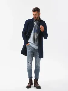 Ombre Clothing Coat Blue
