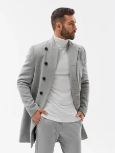 Ombre Clothing Coat Grey #1626600
