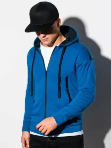 Ombre Clothing B1076 Sweatshirt Blue