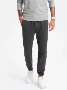 Ombre Clothing Carrot Sweatpants Grey