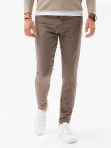 Ombre Clothing Chino Trousers Beige