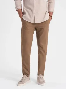 Ombre Clothing Chino Trousers Brown #1888561